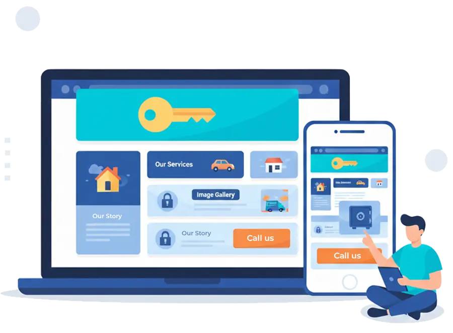 What’s Included in Our Website Design & Development for Locksmiths